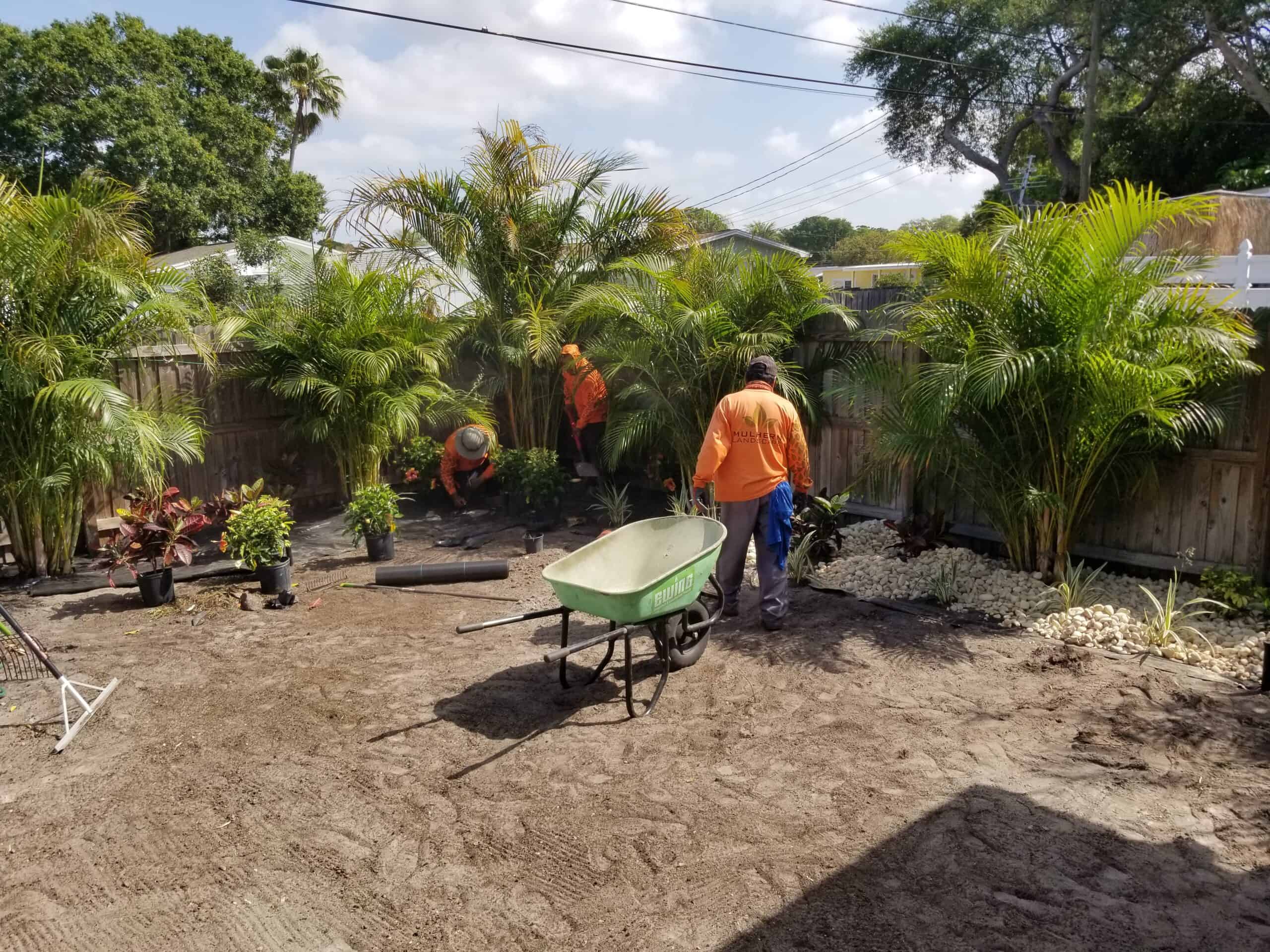 Beautiful landscape installation services in St. Pete Beach, Gulfport, and South Pasadena, FL!